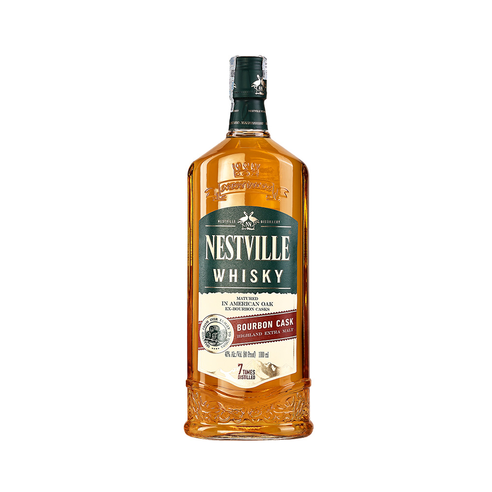 ვისკი Nestville American Oak Ex-Bourbon Cask 40% 1.0ლ