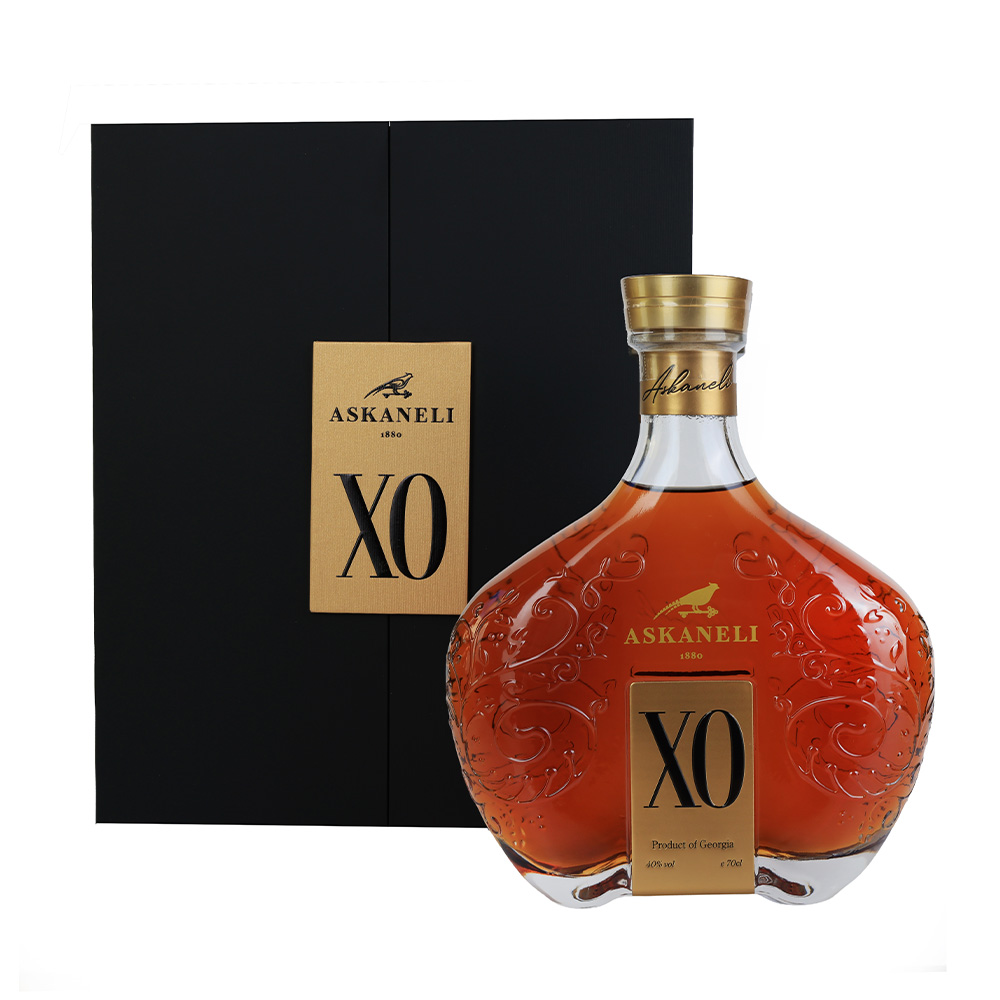 ბრენდი ასკანელი X.O. (ყუთით) 40% - 0.7ლ