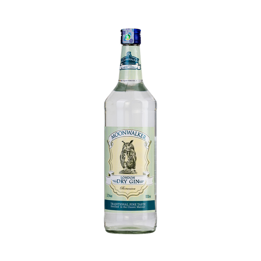 ჯინი Moonwalker London Dry 37.5% - 1.0ლ