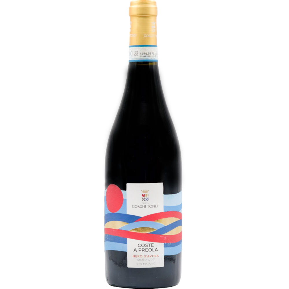 ღვინო Coste a Preola Nero dAvola 2022 Gorghi Tondi 13% - 0.75ლ