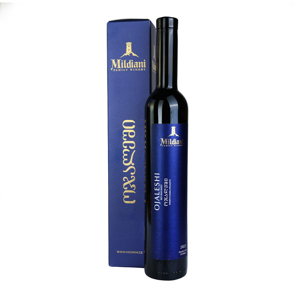 Wine Ojaleshi Mildiani (With box) 12% - 0.5L