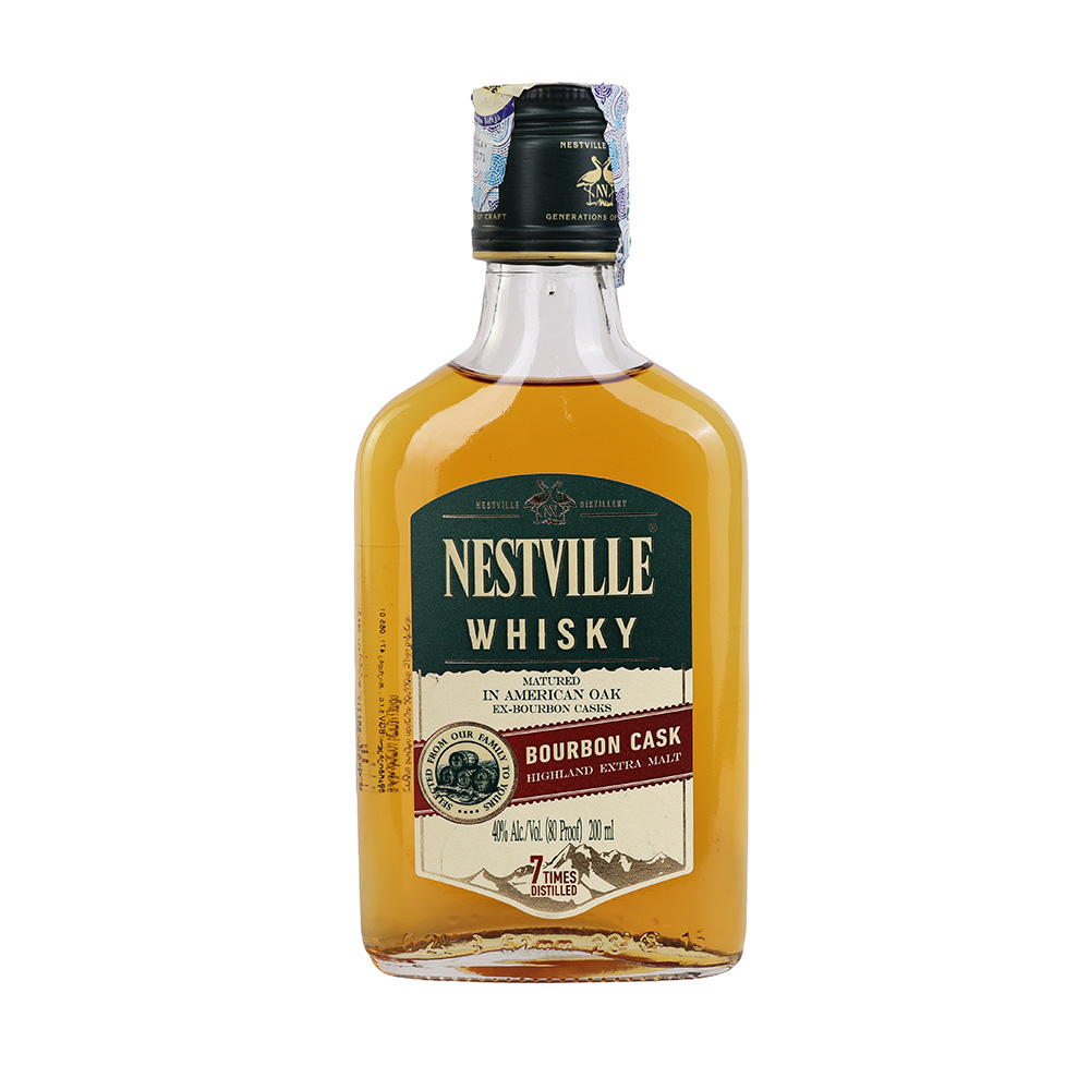 ვისკი Nestville Bourbon Cask 40% - 0.2ლ
