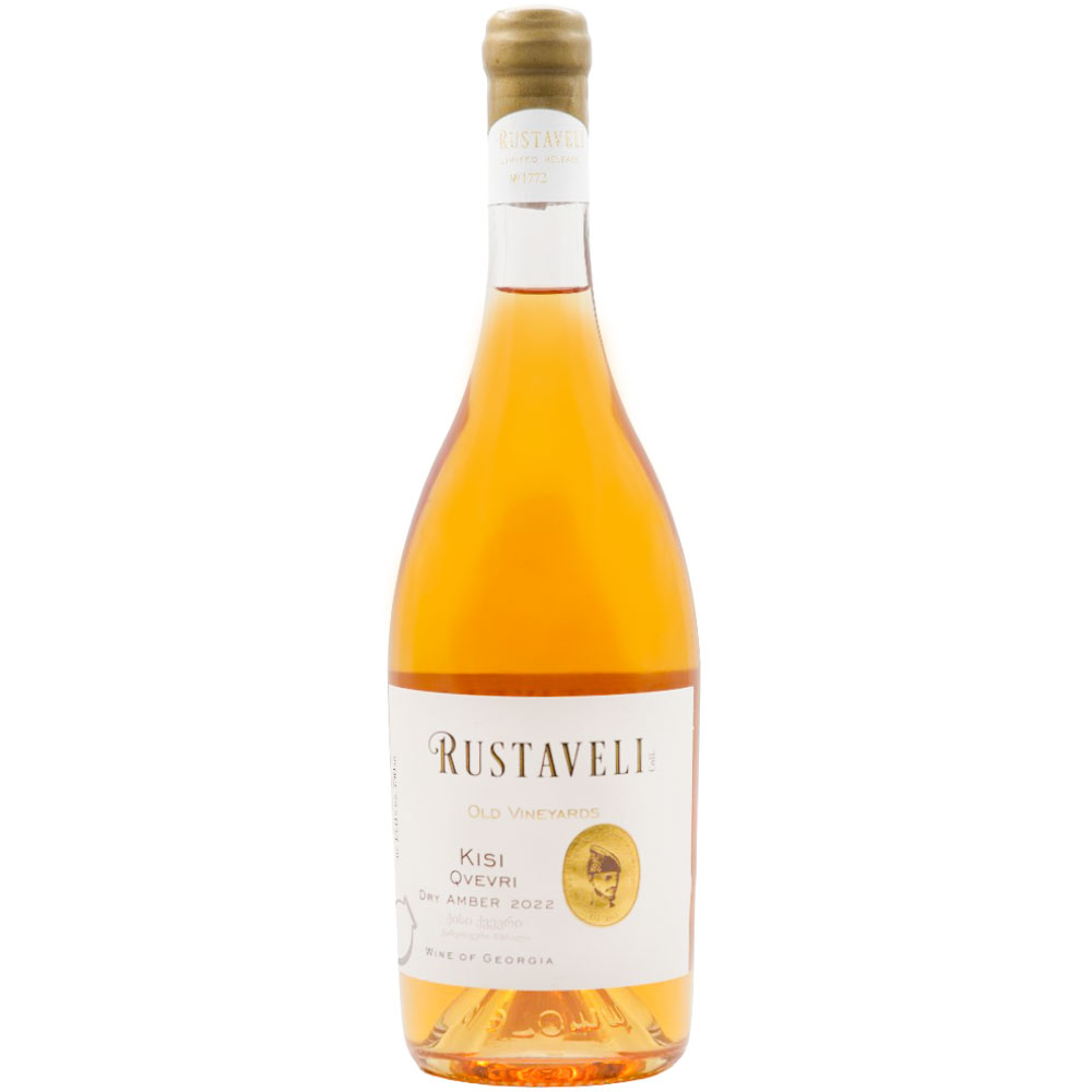 ღვინო ქისი ქვევრი რუსთაველი 13.5% - 0.75ლ