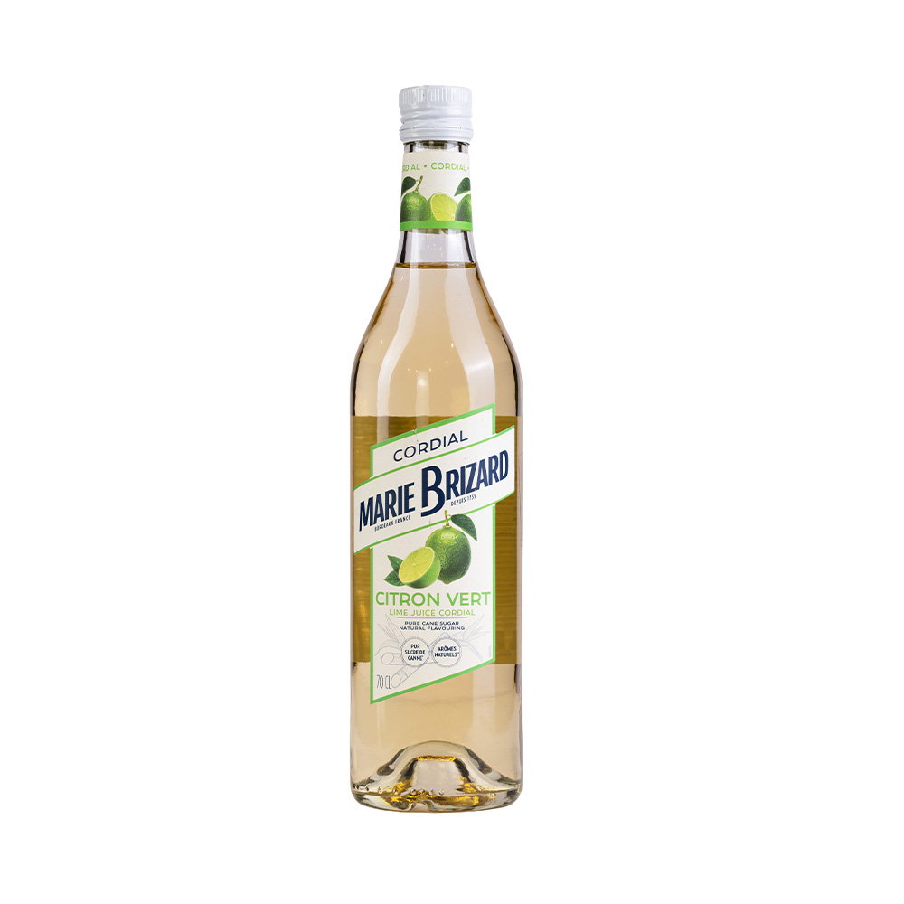 სიროფი Marie Brizard Citron Vert Cordial (ლაიმის წვენი) - 0.7ლ
