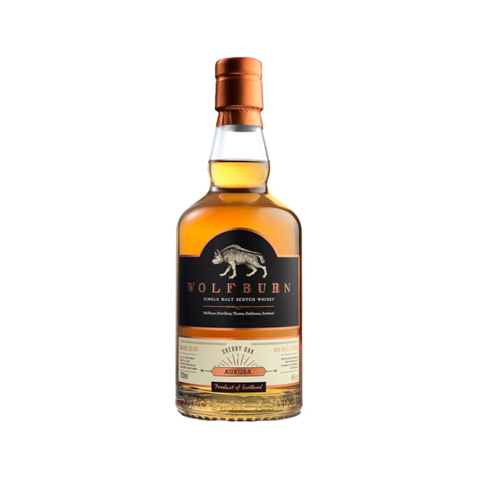 ვისკი Wolfburn Aurora Single Malt Scotch 46% - 0.7ლ