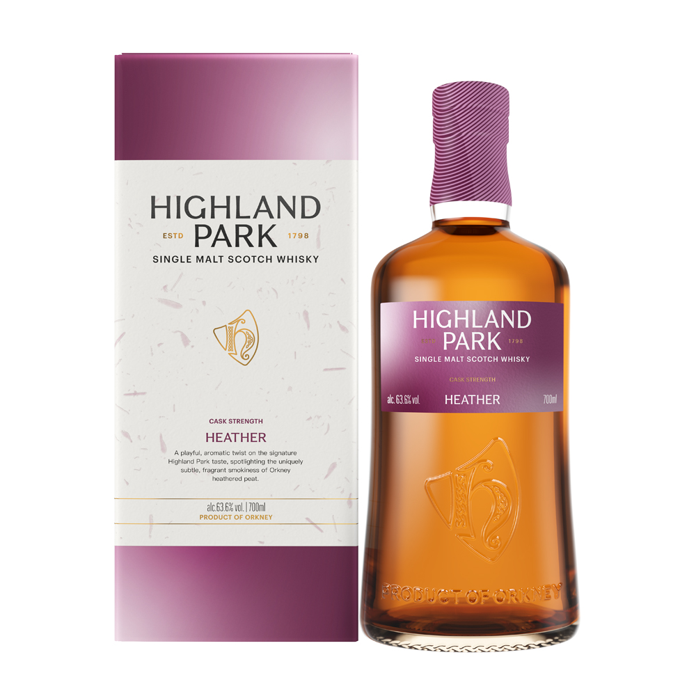 Whisky Highland Park Single Malt Scotch Heather (With Box) 63.6% - 0.7L