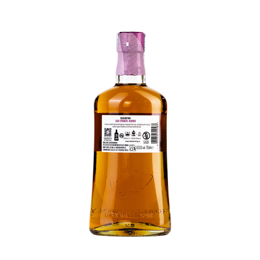 ვისკი Highland Park Single Malt Scotch Heather (ყუთით) 63.6% - 0.7ლ