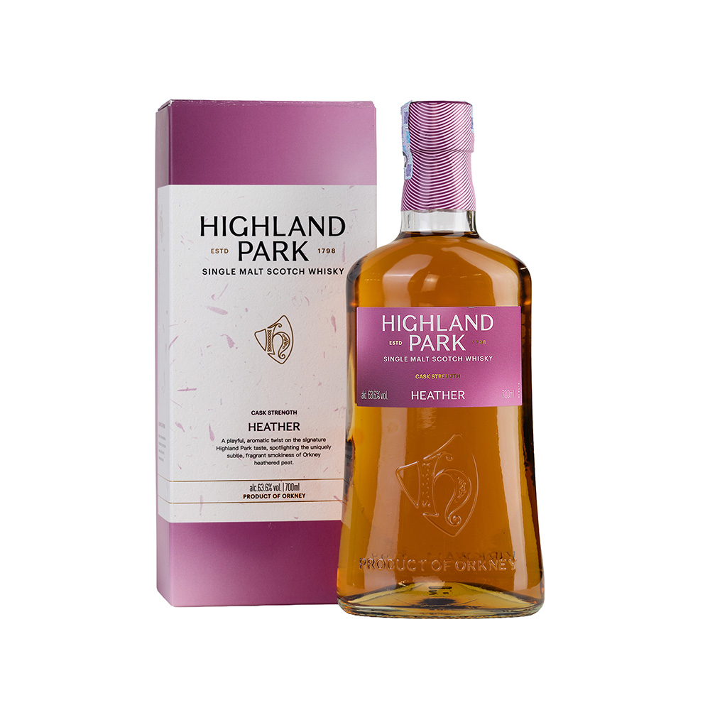 ვისკი Highland Park Single Malt Scotch Heather (ყუთით) 63.6% - 0.7ლ