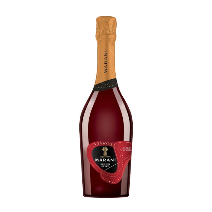 Sparkling Wine Premium Red Medium Sweet Marani 12% - 0.75L