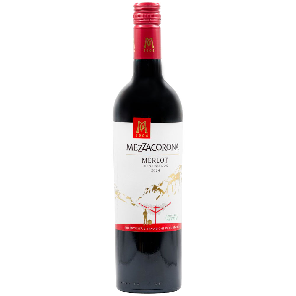 ღვინო Trentino DOC Merlot Mezzacorona 13% - 0.75ლ