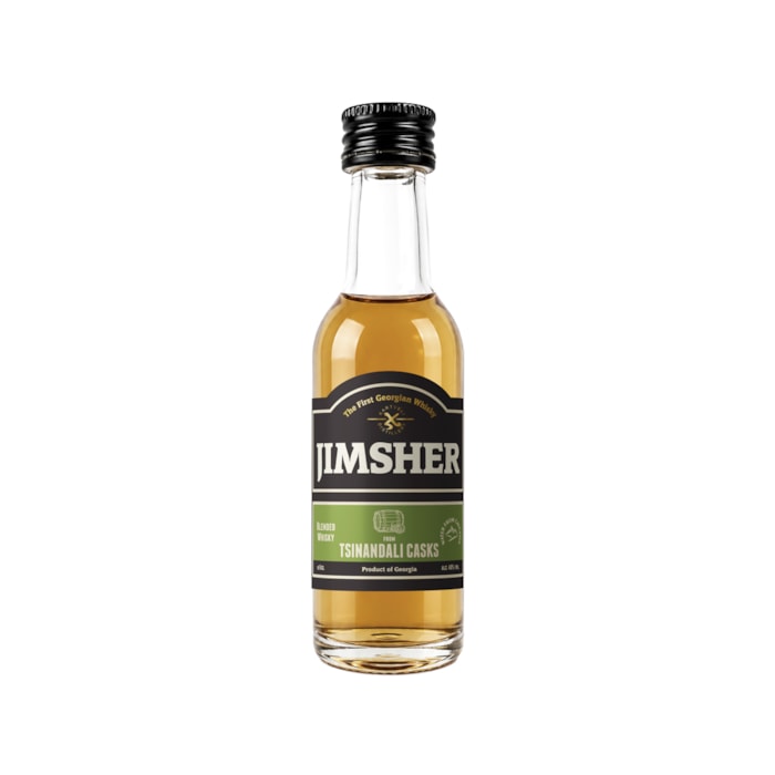 ვისკი Jimsher წინანდალის კასრი 40% - 0.05ლ