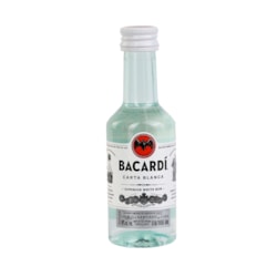 რომი Bacardi Carta Blanca White 37.5% - 0.05ლ
