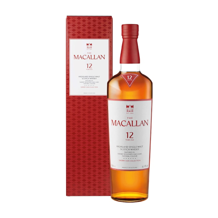 Whisky The Macallan 12 Y.O. Sherry Oak 40% - 0.7L