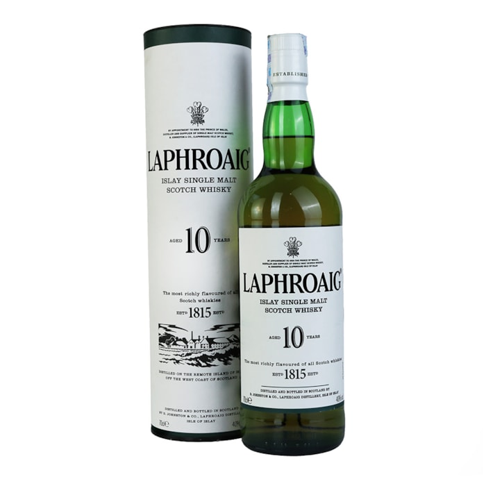 ვისკი Laphroaig 10 Y.O. (ყუთით) 40% - 0.7ლ