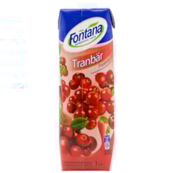 ნატურალური წვენი Fontana შტოში - 1.0ლ