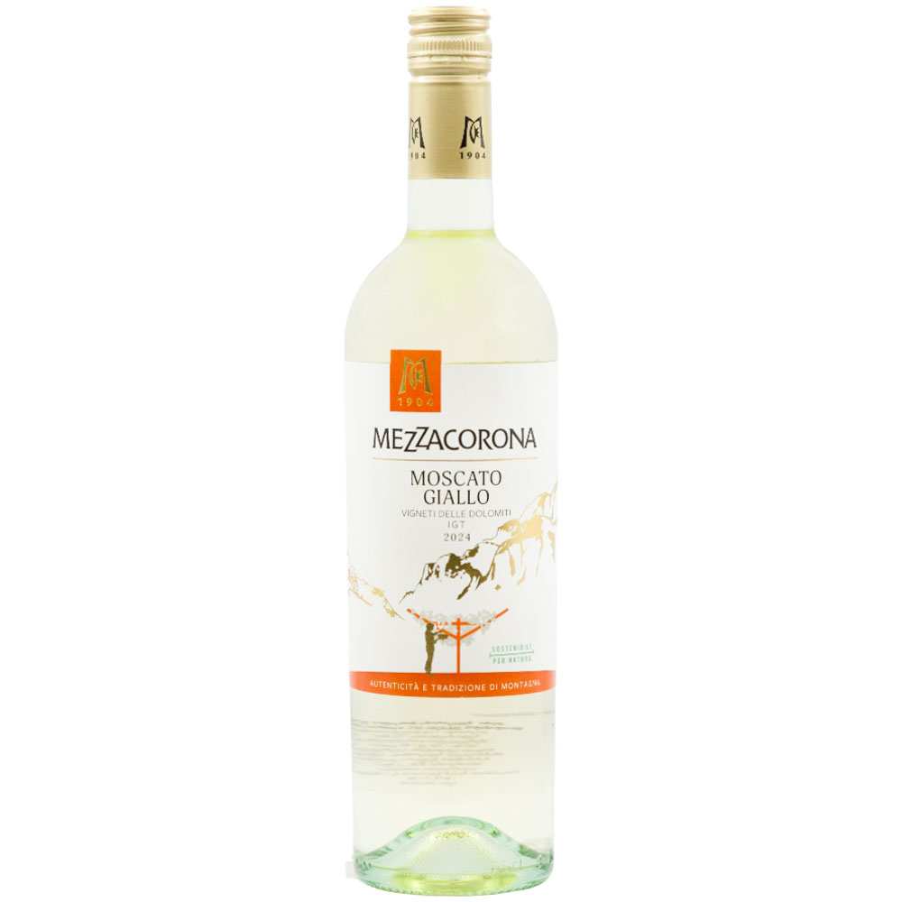 ღვინო Moscato Giallo Mezzacorona 11% - 0.75ლ
