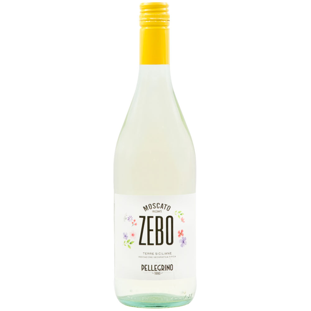 ღვინო IGP Zebo Moscato Frizzante Cantine Pellegrino 7.5% - 0.75ლ