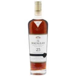ვისკი The Macallan 25 Y.O. Sherry Oak (ყუთით) 43% - 0.7ლ