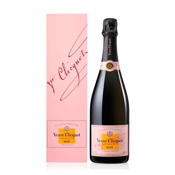 შამპანური Veuve Clicquot Rose (ყუთით) 12.5% - 0.75ლ