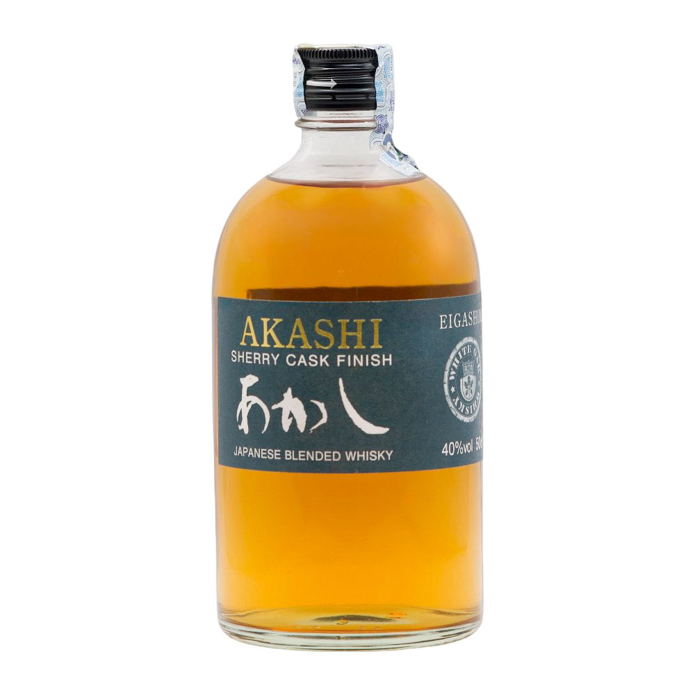 ვისკი Akashi Sherry Cask (ყუთით) 40% - 0.5ლ