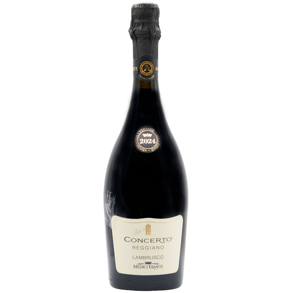 შუშხუნა ღვინო Concerto Lambrusco Reggiano Secco DOC Medici Ermete 11.5% - 0.75ლ