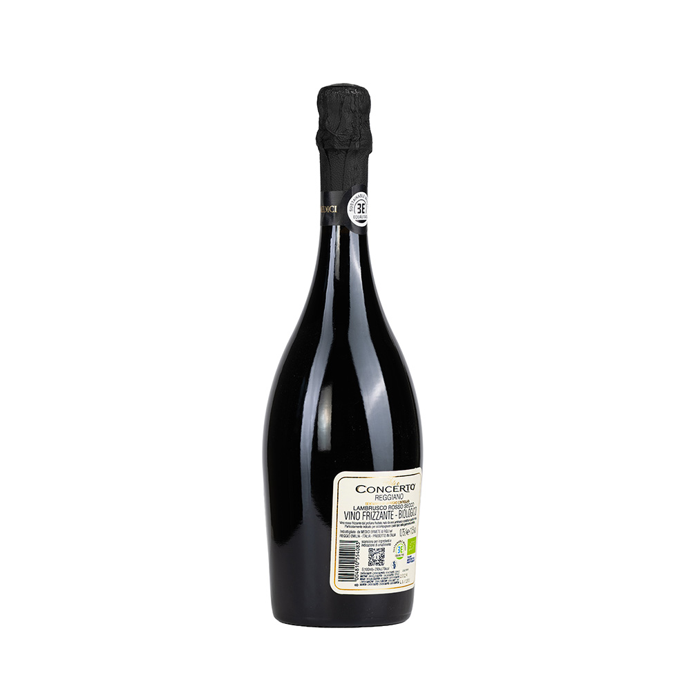 შუშხუნა ღვინო Concerto Lambrusco Reggiano Secco DOC Medici Ermete 11.5% - 0.75ლ