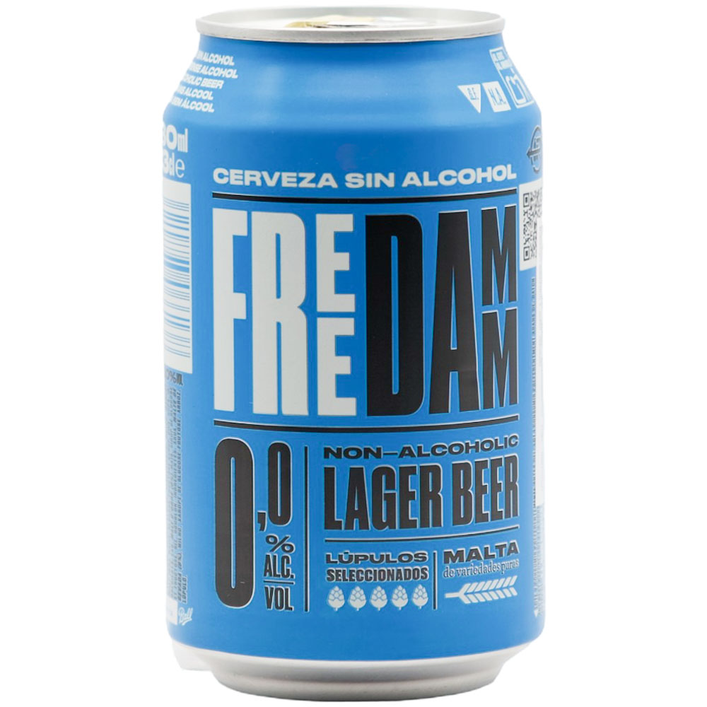 Beer Free Damm Non-Alcoholic (Can) - 0.33L