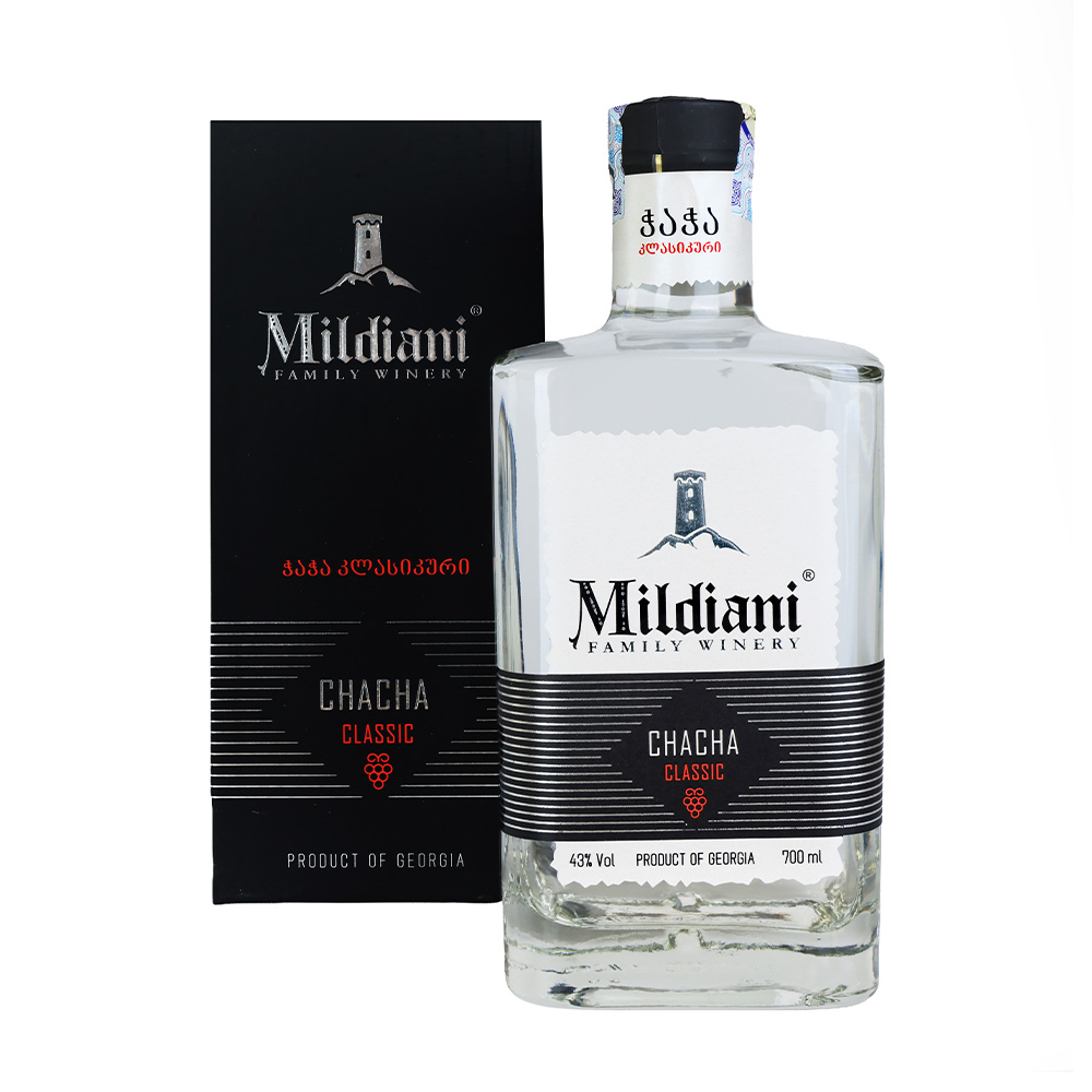 ჭაჭა მილდიანი კლასიკური 43% - 0.7ლ