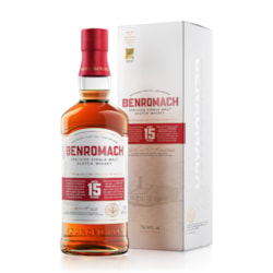 ვისკი Benromach Speyside Single Malt Scotch 15 Y.O. (ყუთით) 43% - 0.7ლ