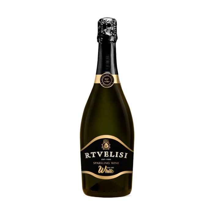 Sparkling Wine White Semi Dry Rtvelisi 11.5% - 0.75L