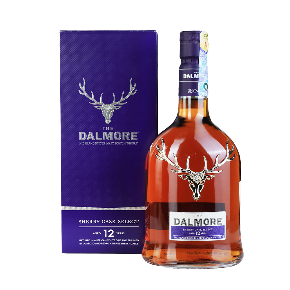 ვისკი Dalmore 12 Y.O. (ყუთით) 43% - 0.7ლ
