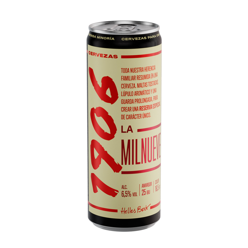 ლუდი Estrella Galicia 1906 La Milnueve (ქილა) 6.5% - 0.33ლ
