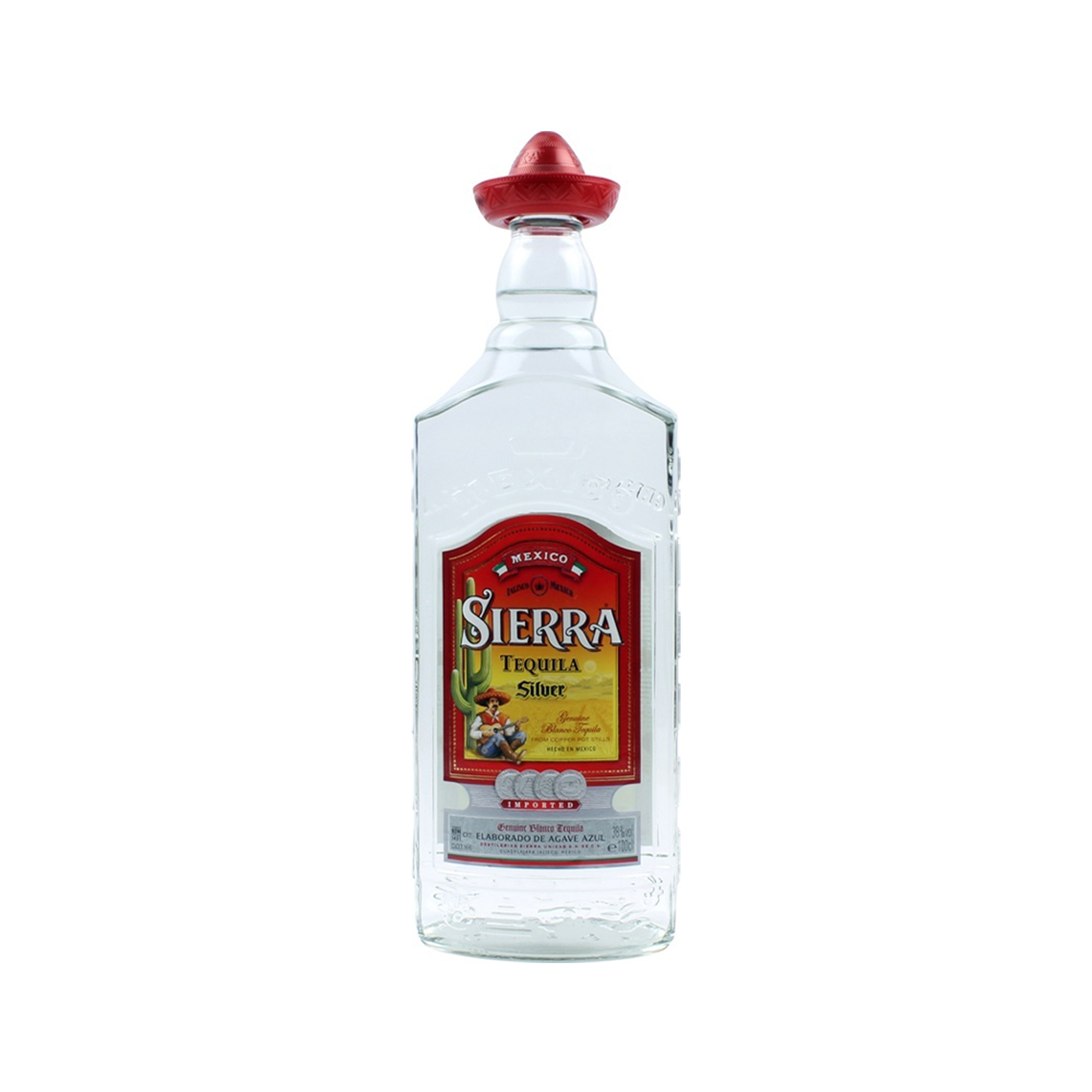 Tequila Sierra Blanco 38% - 1.0L