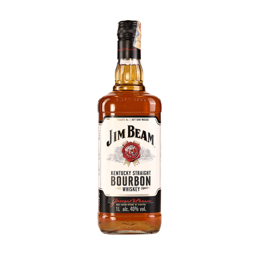 ბურბონი Jim Beam White 4 Y.O. 40% - 1.0ლ