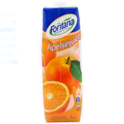 ნატურალური წვენი Fontana ფორთოხალი - 1.0ლ