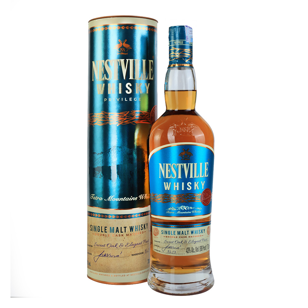 ვისკი Nestville Single Malt (ყუთით) 43% - 0.7ლ