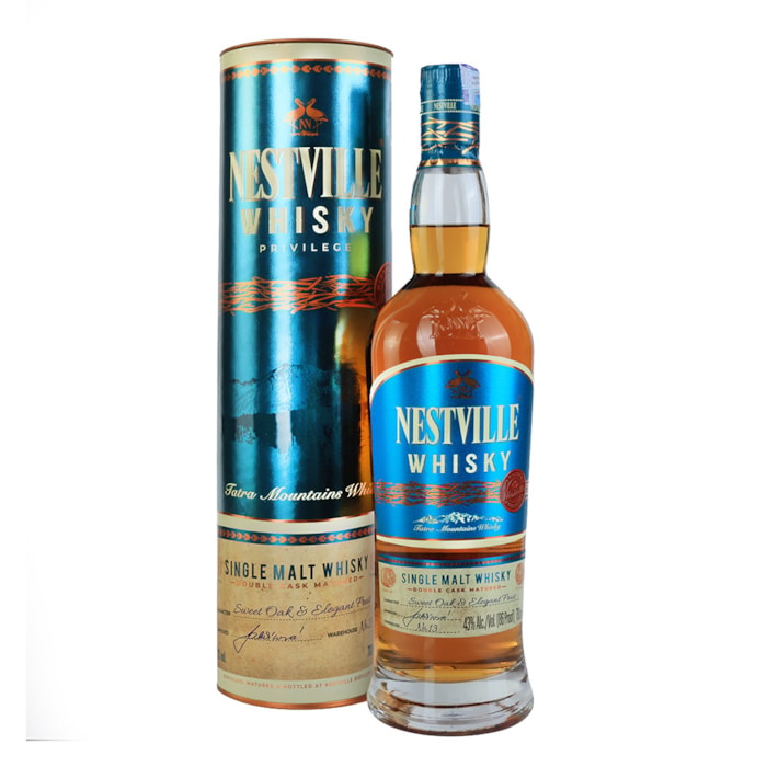 ვისკი Nestville Single Malt (ყუთით) 43% - 0.7ლ