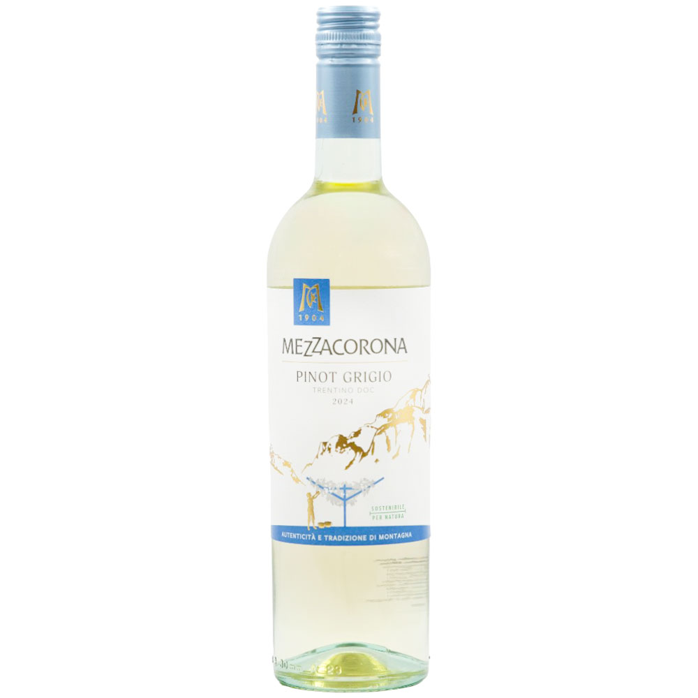 ღვინო Pinot Grigio Mezzacorona 12% - 0.75ლ