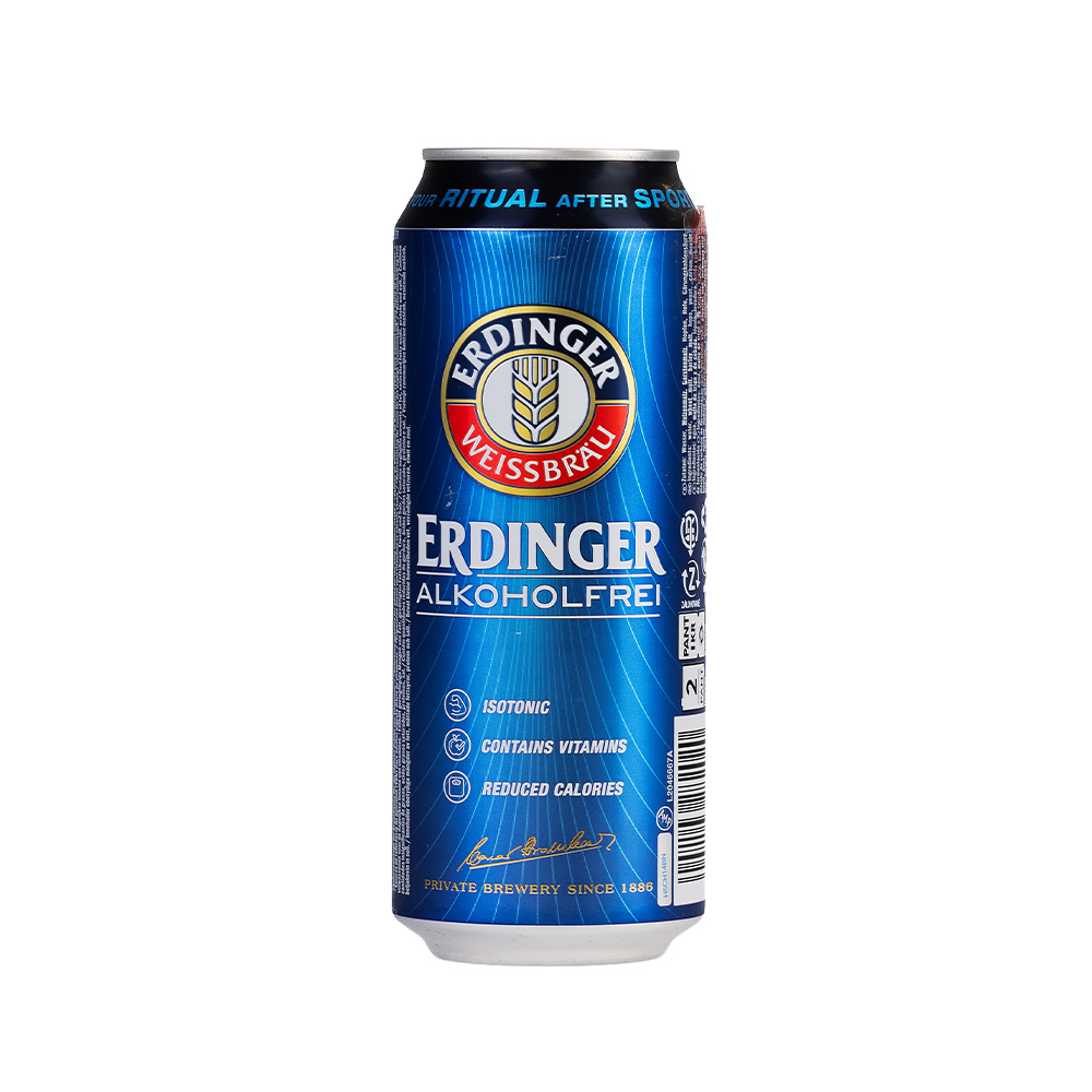 Beer Erdinger Alkoholfrei (Can) - 0.5L