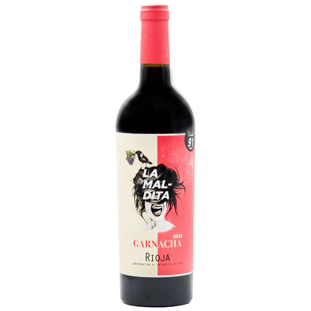 ღვინო Garnacha Rioja Tinto 2023 La Maldita 14% - 0.75ლ
