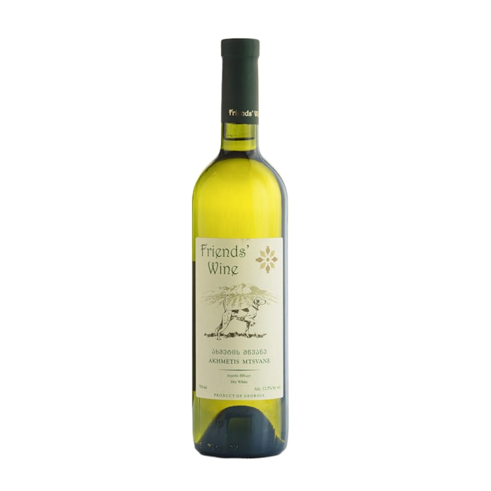 Wine Akhmetis Mtsvane Friends Wine 12.5% - 0.75L