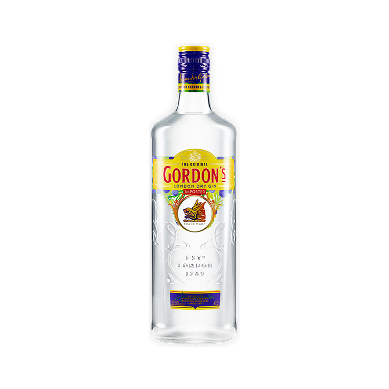 ჯინი GordonS London Dry 37.5% - 0.7ლ