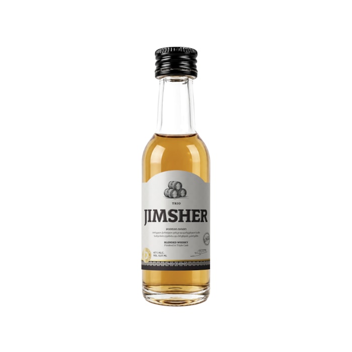 ვისკი Jimsher სამმაგი მუხა 47% - 0.05ლ