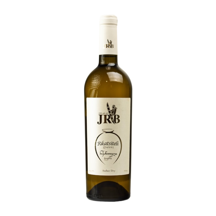 ღვინო რქაწითელი ქვევრი JRB 14% - 0.75ლ