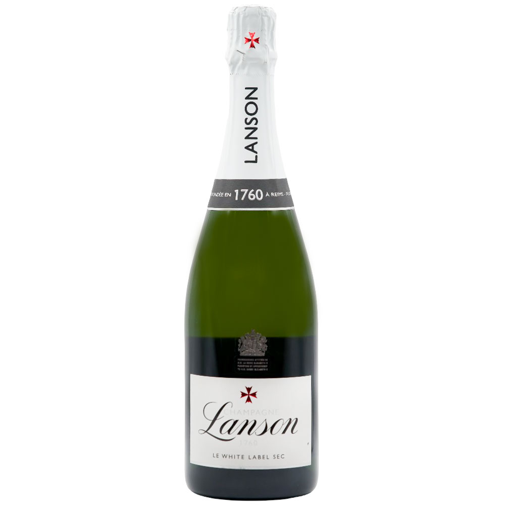შამპანური Le White Label Sec Lanson 12.5% - 0.75ლ