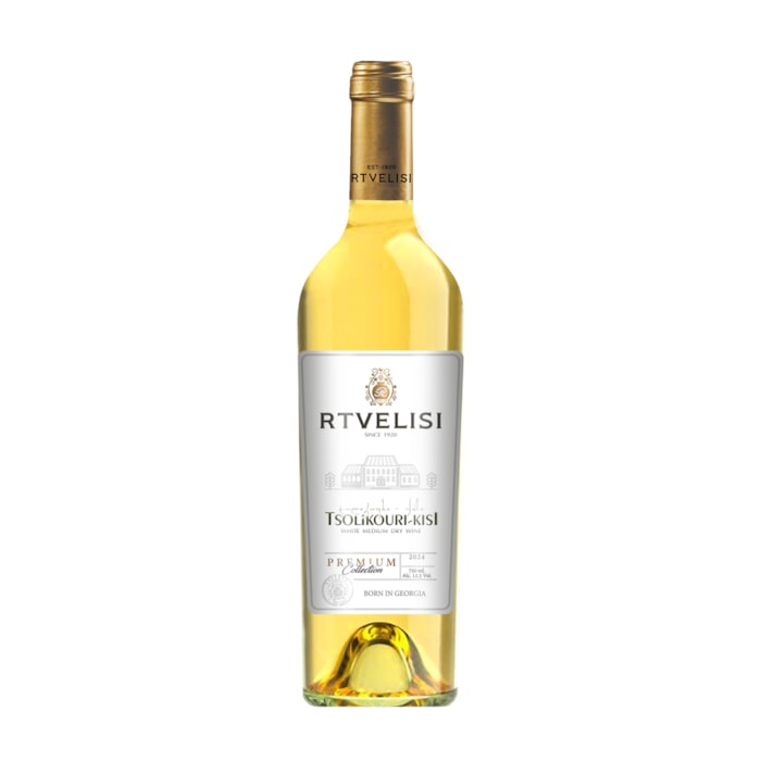 Wine Tsolikouri-Kisi Premium 2024 Rtvelisi 12.5% - 0.75L
