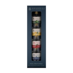 Chacha Brandy Gift Set Anaseuli 40% - 0.02L