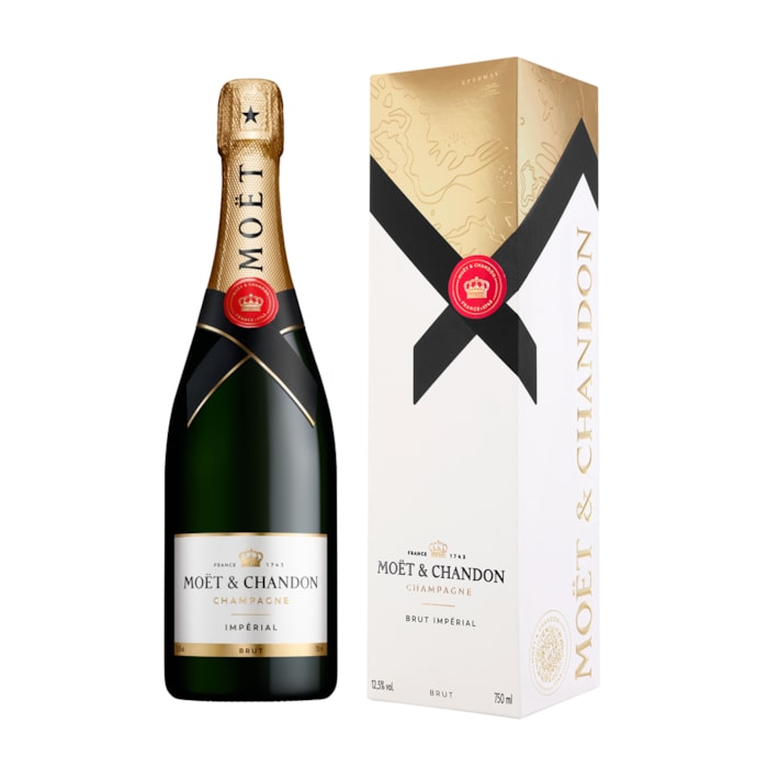 Champagne Moët & Chandon Imperial Brut (With Box) 12.5% - 0.75L