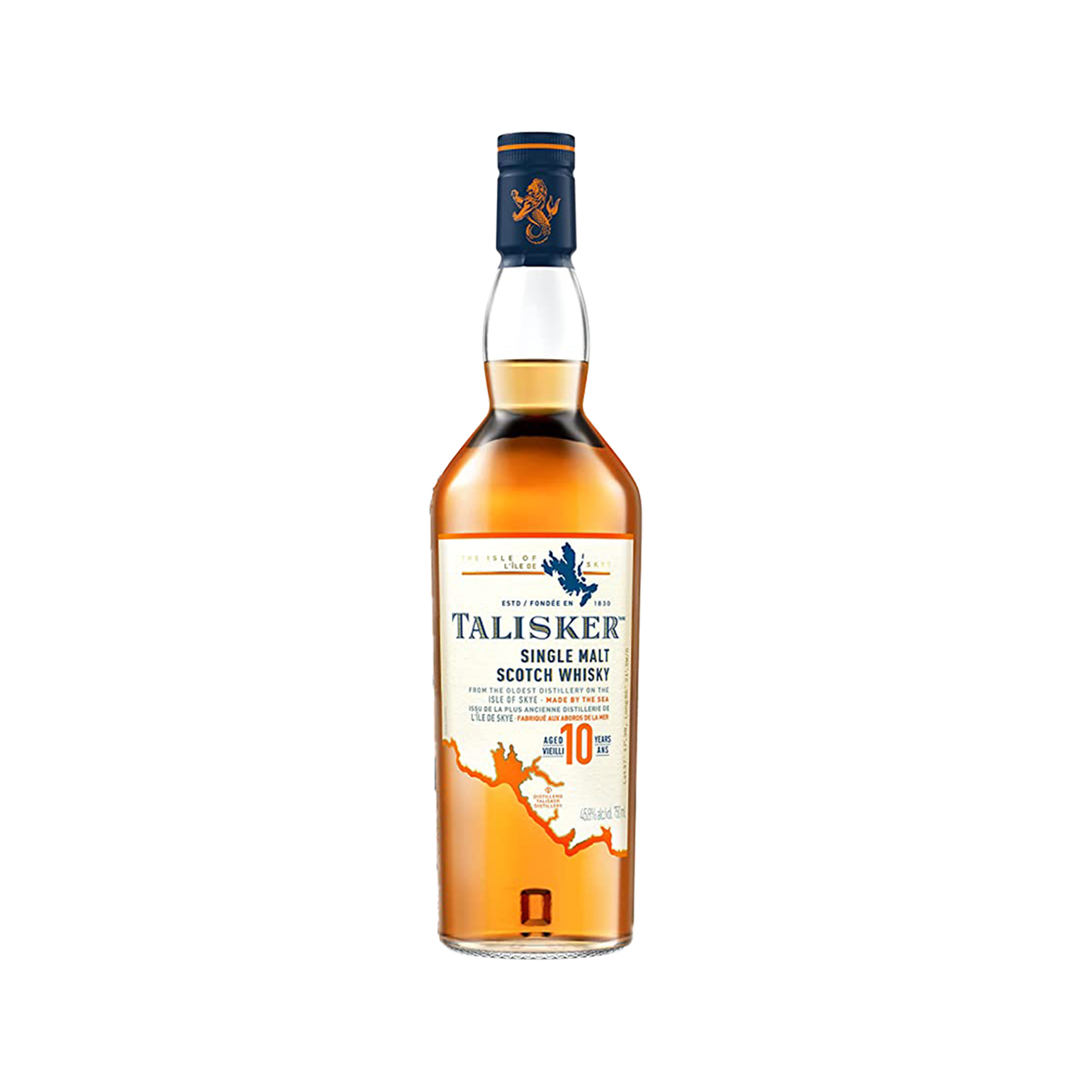 ვისკი Talisker Single Malt Scotch 10 Y.O. 45.8% - 0.7ლ