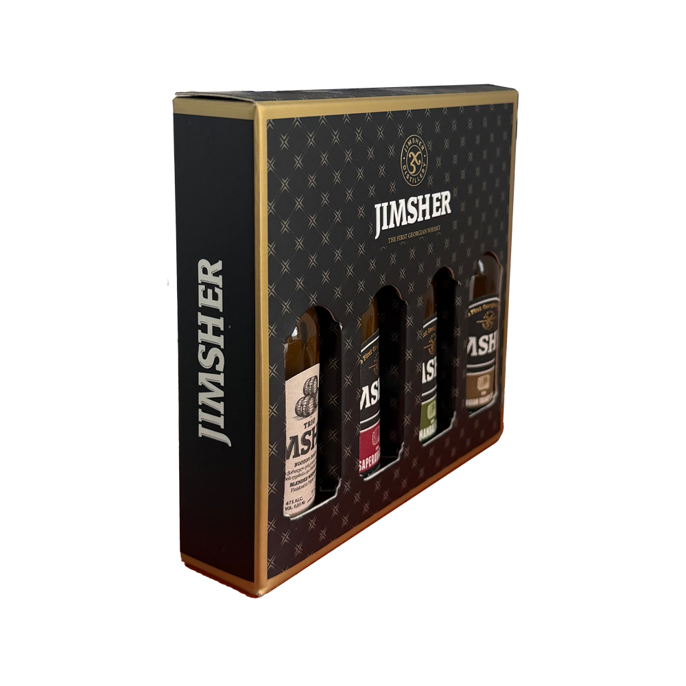 Whisky Jimsher Bundle 4 Bottle 40% - 0.05L